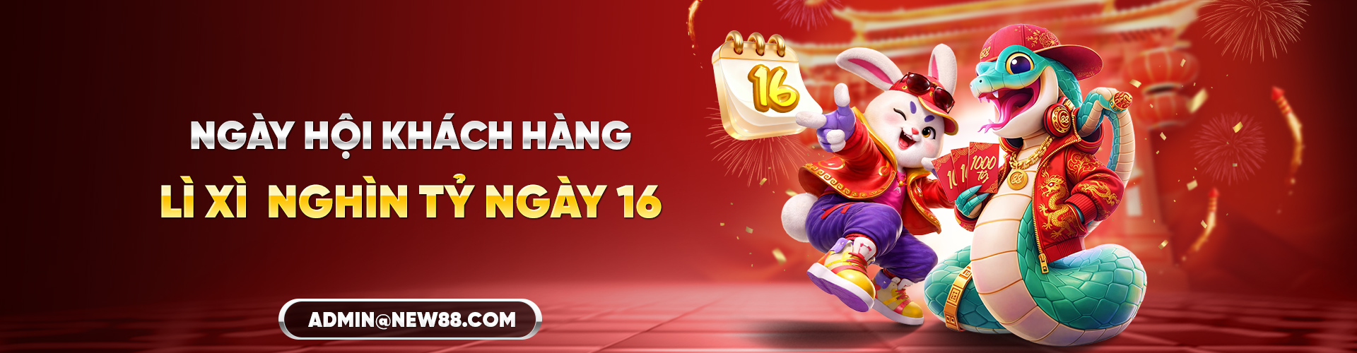 Lì Xì Nghìn Tỷ Tại New88